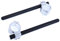 avdb-moto Paar Stummellenker/Halblenker aus 45 mm + Röhrchen kompatibel mit CBR 600 RR PC37 2003-2004, CBR 900RR SC28 SC33 1992-1999