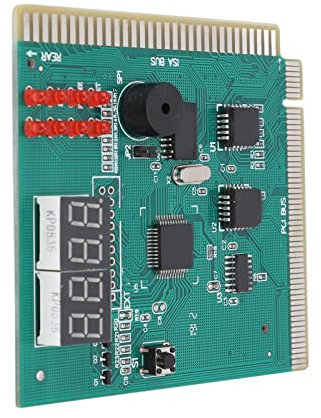 Tarjeta de Diagnóstico de 4 Dígitos para PC, Módulo de Prueba Y Medición de Placa de Módulo, Placa Madre de Computadora, Depuración, Analizador de Tarjeta Postal, Probador de Placa Base PCI, Pantalla