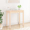 Konsolentisch Holz Beistelltisch Flurtisch Schmal Tisch für den Eingangsbereich oder Flur, Sideboard Konsole im Vintage Look, 80x40x75 cm Massivholz Kiefer