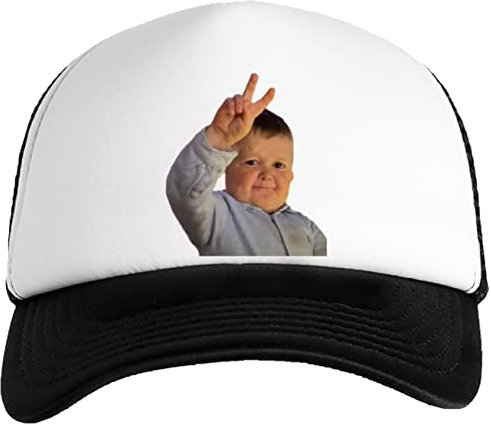 Wigoro Hasbulla Christmas Kinder Baseball Kappe Gittergewebe Zurück Kids Cap Mesh Back