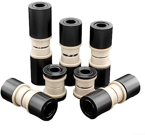 Stoßdämpfer hinten Tank Pivot Point, Fahrrad Soft Tail Hinten Stoßdämpfende Buchse DU Stoßdämpfende Buchse 24Mm