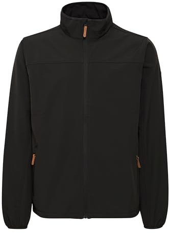 NORTH BEND NBCorin Herren Softshell Jacke Funktionsjacke wasserdicht atmungsaktiv winddicht Wassersäule 8000mm W-PRO Wetterschutzsystem, Größe:L, Farbe:Black (1001)