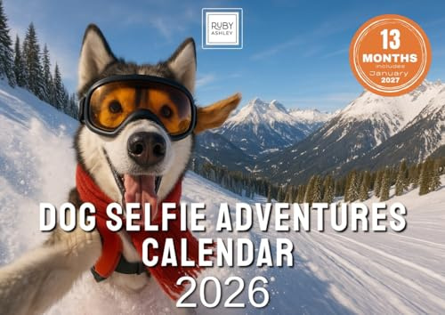 Kalender 2024 – Entzückende Welpen: 13 Monate mit super süßen Bildern, wichtige Daten, wichtige Kontakte und religiöse Festivals enthalten – Ruby Ashley ®