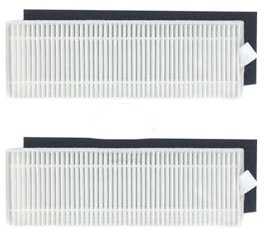 DispRA Compatible con Xiaomi MI Robot Vacuum-Mop Essential/MIJIA G1 MJSTG1 Filtro Hepa Accesorios for aspiradoras Piezas de Repuesto Consumibles (Color : 2Sets Hepa Filter)