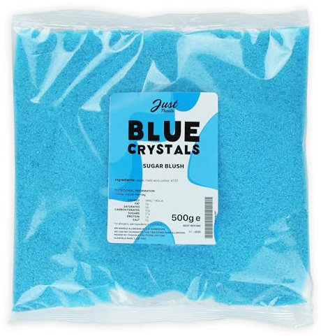 Just Treats Blue Crystals (500g Share Bag)