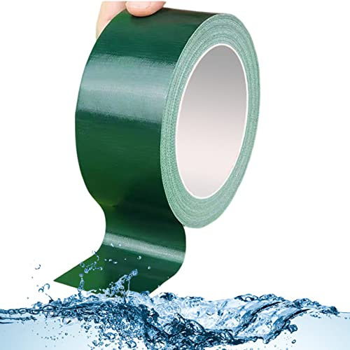 Kit de réparation de la bâche, ruban Tarpaulin 8 x 750 cm de camion durable de camion de pluie Pvc Poches de piscine sous-marine ruban de réparation de tente parasol de la tente de la canopée (vert)