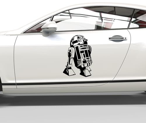 mein-motiv.com Autoaufkleber R2-D2 Größe S - ca. 30cm x 21cm