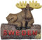 Kühlschrankmagnet im Elchstil, Schweden, Touristen-Souvenir, Küche, Kühlschrankmagnet, Dekoration, handbemalt, Handwerk