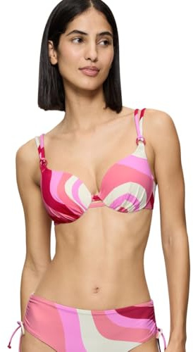 Triumph Summer Mix & Match WP 02 pt, Bikini Top Damen, Mehrfarbig (Pink - Light Combination), 44