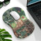 Ergonomisches Mauspad mit Handgelenkauflage, niedliches Frosch, Kawaii-Grün, Dekoration, Schmerzlinderungsmatte, ergonomisches Mauspad für Schreibtisch, Computer-Tastatur, Laptop,