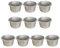 Confezione da 10 stampi per muffin in alluminio, pratici utensili da cucina