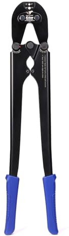 iCrimp IWS-2316LR Crimpadora, barandilla de cable de alto rendimiento, barandilla de cubierta, herramienta para tensor de cable de alambre, herramientas de engarzado de acero inoxidable de 1/8 a 3/16