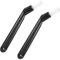 TEOZBLU 2 Stücke Kaffee Werkzeug Reinigungsbürste Kaffee Reinigungsbürsten, Kaffee Pinsel Set Barista Pinsel Siebträger Reinigungsbürste