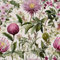 HEKO PANELS Stoff Oxford Wasserdichte Meterware Canvas-Stoff Polyester Stoff Zum Nähen Nähstoffe Dekostoffe Wasserabweisend Blickdicht Blumen 1 Meter 155 x 100 cm