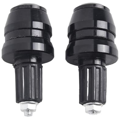 Stabile Motorrad-Lenkerenden aus Aluminium für 16 und 18 mm Griffe