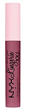 NYX Professional Makeup Lip Lingerie XXL Labial líquido Larga duración, Fórmula Vegana, Tono Unlaced