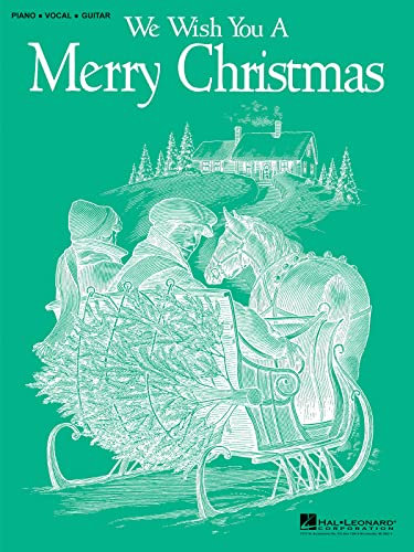Piano, Vocal and Guitar (songbooks)-We Wish You a Merry Christmas-Klavier, Gesang und Gitarre-BOOK
