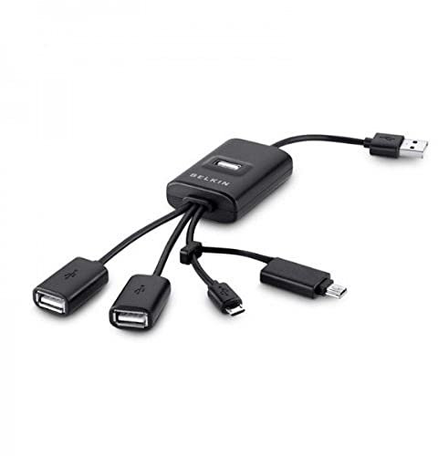 Belkin USB 2.0 4-Port Mobile-Flex Hub (F4U046V)