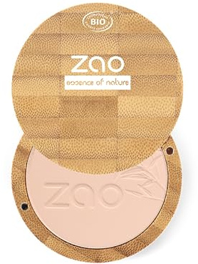 Zao Organic Makeup Compact Powder Cappuccino 304 0.32 Oz.