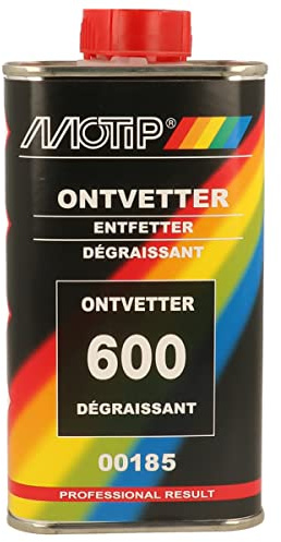 MOTIP 00185 Entfetter Farblos 200 ml - Reiniger für fettfreie Oberflächen | Kraftvoller Reiniger zur Vorbehandlung, löst Silikon, Teer und Wachs rückstandsfrei, nicht korrosiv und nicht leitfähig.