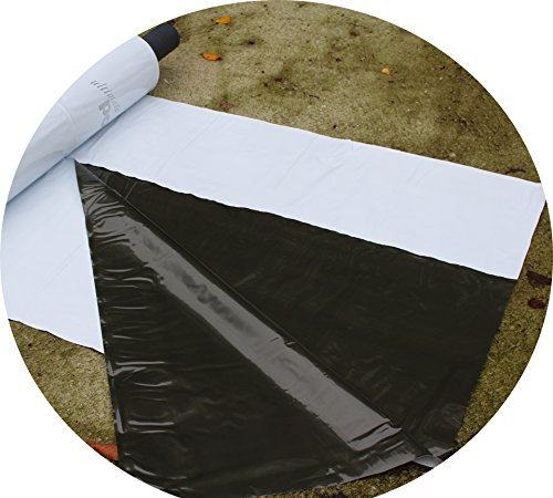 Jehaplast Silofolie schwarz/weiß 150 µm (6 m x 6 m)