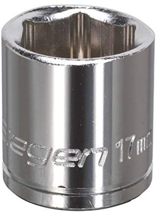 Sealey WallDrive Socket 17mm 3/8Sq Drive - S0584