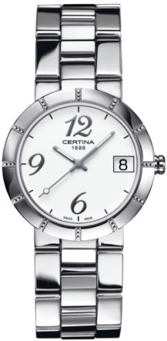Certina Damen-Armbanduhr XS Analog Quarz Edelstahl C009.210.11.032.00
