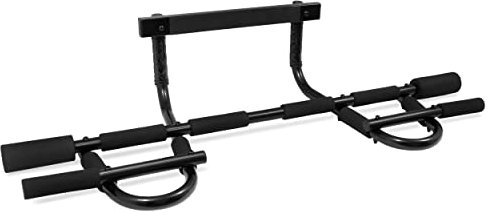 ProsourceFit Multi-Grip Chin-Up/Pull-Up Bar, Heavy Duty Doorway Trainer for Home Gym