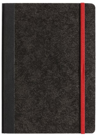 Pagna Notizbuch A5 192 S. kariert Classica, schwarz