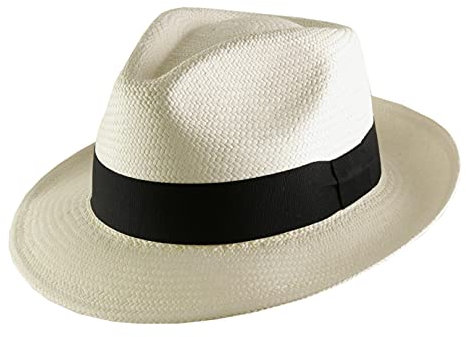 Classic Italy - Panamahüte Panama Cubano - Size 58 cm - Blanc