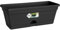 Elho Green Basics Trough Allin1 30 - Fioriera per Balcone esterno - Ø 29.5 x H 15.5 cm - Nero/Living Black
