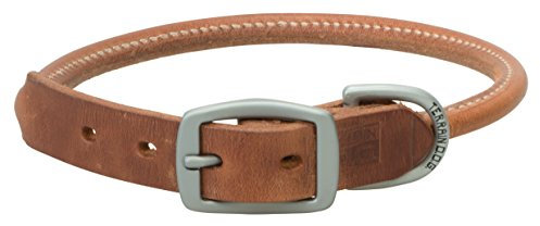 Terrain D.O.G. Leder Geschirr gerollt Hundehalsband