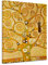 Bilderdepot24 Bild auf Leinwand | Gustav Klimt - Lebensbaum in 60x80 cm als Wandbild | Wand-deko Dekoration Wohnung alte Meister | NEU-180206-60x80-l