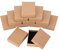 nbeads 24 Stück Braune Karton Schmuck Box, 9x7x2.7 cm Rechteck Burlywood Papier Geschenkbox Schmuckschatulle Armband Halskette Kunsthandwerk Display Lagerung Box für Geburtstag Weihnachten Geschenk