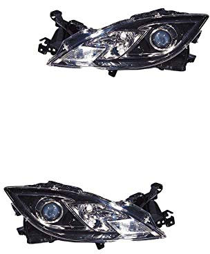 Halogen Scheinwerfer Set links & rechts Hauptscheinwerfer Frontscheinwerfer H11 für Model 6 Kombi GH
