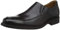 Clarks Whiddon Step, Mocasines Hombre, Black Leather, 43 EU
