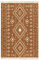 Kelim Teppich handgewebt - Naturfaser Läufer & Teppiche bestens geeignet fürs Wohnzimmer & Schlafzimmer, Handwebteppich & Wollteppich, nachhaltig & hochwertig, 130 x 190 cm, Braun Rot - Monaco