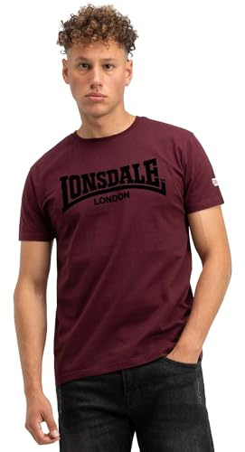 Lonsdale Herren T-Shirt Normale Passform LL008 ONE Tone