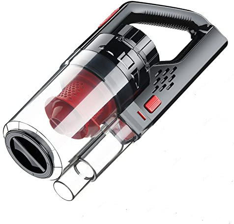 Riloer Aspirapolvere per Auto 150W 6000PA 12V Aspirapolvere a Mano Portatile Scrivania Setole Animali Domestici Auto Dry Bagnato
