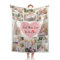 Mraxovid Personalisierte Decke, Fotos Decke, Erinnerungsgeschenk mit Fototext, individuelle Decken, Geschenk, personalisierte Überwurfdecke für Familie, Mutter, Papa, Kinder,Freunde, 150x200 cm