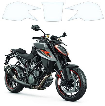 Pellicola protettiva per serbatoio trasparente, adatta per KTM SUPERDUKE R 2017