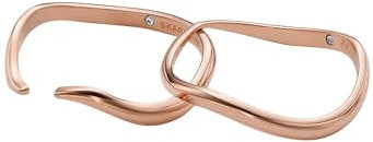 Skagen Damen-Steckring Essential Waves Edelstahl roségoldfarben, SKJ1789791