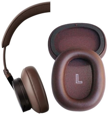 V-MOTA Cuscinetti auricolari compatibili con cuffie over-ear Bang & Olufsen Beoplay H95 Premium Comfortable Wireless (ANC), non compatibili con altri modelli B&O (1 paio) (marrone)