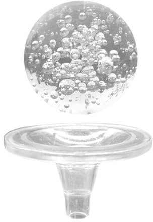 Cabilock Outdoor Fountain Garden Bubble Crystal Balls Feature Accessories Decorative Sphere Fountain Bubble Set