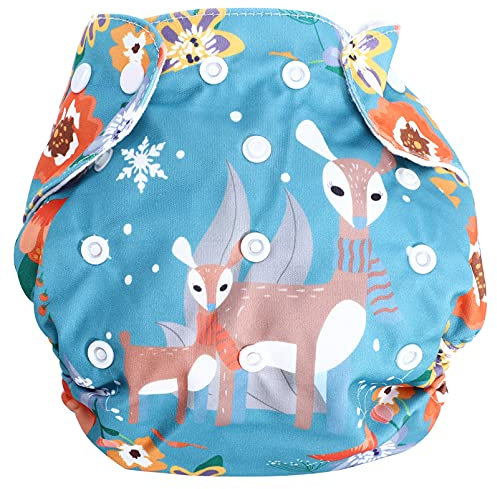 VICASKY Windelhose Für Junge Mädchen Waschbare Windelhose Mit Druckknöpfen Potty Trainingshose Für Neugeborene Atmungsaktiv Und Komfortabel