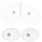 WOFASHPURET 2paires De Massage Silicone Multifonctionnels Autocollants Réutilisables Pour Soulagement Musculaire à