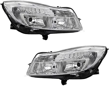 Halogen Scheinwerfersatz Scheinwerfer Satz Hauptscheinwerfer Set links rechts H1 H7 PY21W W21/5W passend für Insignia A Caravan G09