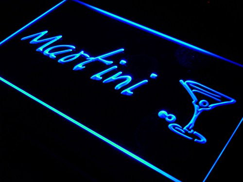 ADVPRO i551-b Martini Cocktails Beer Bar Pub Neon Light Sign