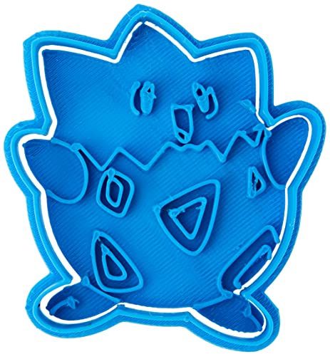 Cuticuter Togepi Pokemon di Biscotti, Blu, 8 x 7 x 1.5 cm