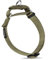 Hyhug langlebiges Nylon-Erstickungshalsband, geeignet für den täglichen Gebrauch und das Training von kleinen, mittleren und großen Hunden (Mittel, Militärgrün)